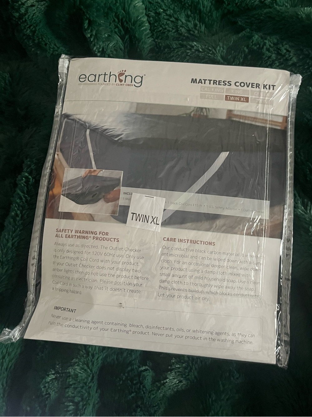 Earthing Grounding Mattress Cover - Twin XL